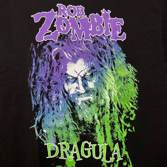 Rob Zombie Dragula Hellbilly Metal Band T-Shirt Large - Picture 2 of 4
